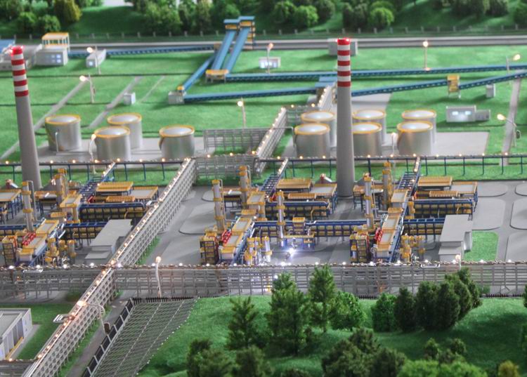 柘城县石化区模型